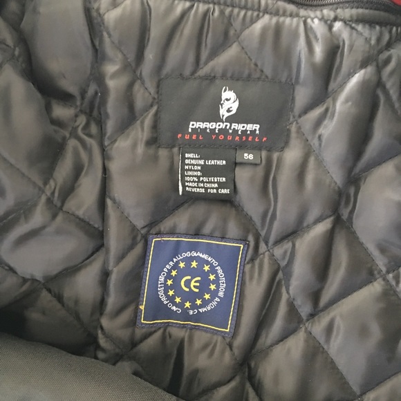 💯 Leather Motor Cycle Jacket & Gloves - Picture 5 of 8